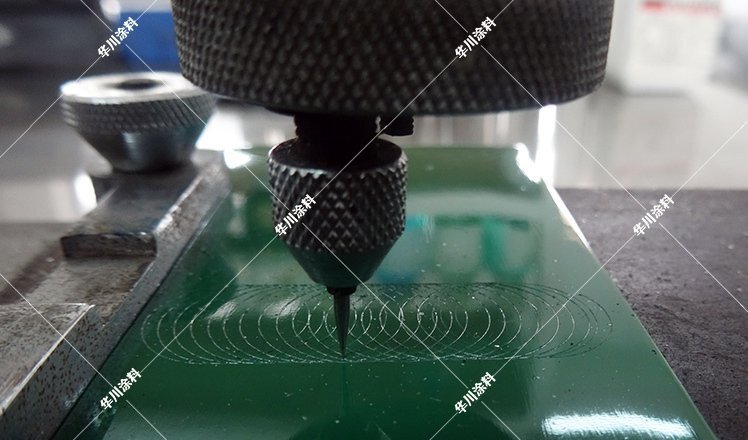 漆膜检测划圈法 漆膜检测划圈法